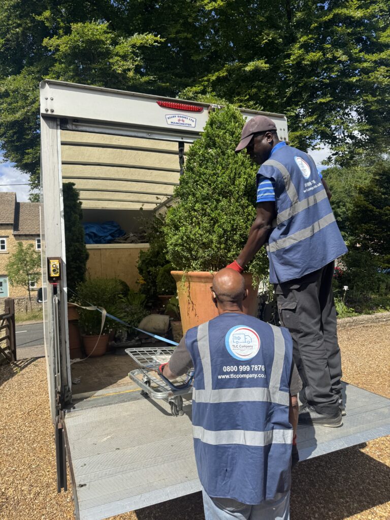 TLC Removals carrying out a removal service local in Woodstock, Oxford